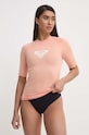Roxy t-shirt kąpielowy Whole Hearted Planet friendly pomarańczowy ERJWR03548