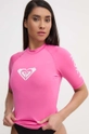 rosa Roxy t-shirt da bagno Whole Hearted Donna