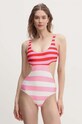 United Colors of Benetton costum de baie dintr-o bucată moale roz 3N4F5I01D