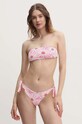 United Colors of Benetton biustonosz kąpielowy 3UYK5R04I różowy SS24