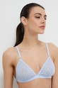 United Colors of Benetton biustonosz dzianina niebieski 3EQ91R016