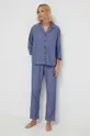 niebieski United Colors of Benetton piżama bawełniana Damski