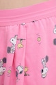 Odzież United Colors of Benetton szorty piżamowe x Peanuts 35I73900H różowy