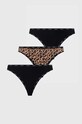 Tange Guess 3-pack pletivo smeđa O4GG23.K6YW1