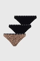 Guess figi 3-pack wzorzyste czarny O4GG25.K6YW1