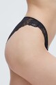 Nohavičky women'secret FEMININE LACE 8327294 čierna SS24