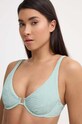 Plavková podprsenka Abercrombie & Fitch vrchný zelená KI111.4074.310