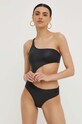 Calvin Klein costum de baie dintr-o bucată usor rigidizat negru KW0KW02371
