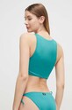 Oblečení Plavková podprsenka Calvin Klein KW0KW02442 tyrkysová