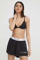 Σορτς παραλίας Calvin Klein KW0KW02477 μαύρο SS24