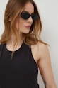 Одежда Пляжный топ Calvin Klein KW0KW02481 чёрный