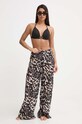 Памучно долнище на пижама Calvin Klein многоцветен KW0KW02520