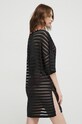 Ogrtač za plažu Calvin Klein KW0KW02528 crna SS24