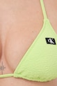 Plavková podprsenka Calvin Klein KW0KW02394 zelená
