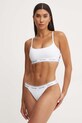 Plavková podprsenka Calvin Klein KW0KW02425 bílá SS24