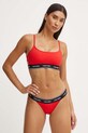 Plavková podprsenka Calvin Klein KW0KW02425 červená SS24