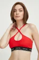 červená Plavková podprsenka Calvin Klein Dámsky