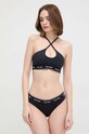 Calvin Klein biustonosz kąpielowy KW0KW02426 czarny SS24