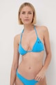 Calvin Klein sutien de baie albastru KW0KW02466