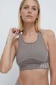 бежевый Спортивный бюстгальтер Hummel Christel Seamless