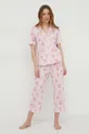 Βαμβακερές πιτζάμες women'secret Bear ροζ
