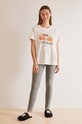 women'secret piżama bawełniana Snoopy nadruk multicolor 3137601