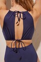 women'secret jednoczęściowy strój kąpielowy LOTUS 5527081 granatowy
