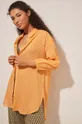 πορτοκαλί Βαμβακερό πουκάμισο παραλίας women'secret PERFECT BEACH SETS Γυναικεία