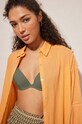 women'secret koszula plażowa bawełniana PERFECT BEACH SETS 5547385 pomarańczowy SS24
