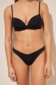 Μαγιό σλιπ μπικίνι women'secret HIBISCUS 6467001 μαύρο SS24