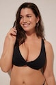 Купальний бюстгальтер women'secret HIBISCUS легко ущільнена чорний 6487586