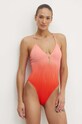 Chantelle costum de baie dintr-o bucată usor rigidizat portocaliu C12VUA