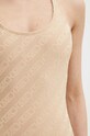 MICHAEL Michael Kors jednoczęściowy strój kąpielowy SCOOPNECK ONE PIECE MM13374 beżowy