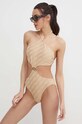 MICHAEL Michael Kors costum de baie dintr-o bucată CUT OUT ONE PIECE MM13720 bej SS24
