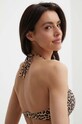 MICHAEL Michael Kors top bikini BANDEAU BIKINI TOP MM29239 beige SS24