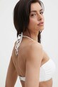 Одяг Купальний бюстгальтер MICHAEL Michael Kors BANDEAU BIKINI TOP MM2R239 білий