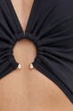 Jednodielne plavky MICHAEL Michael Kors HALTER ONE PIECE MM2R243 čierna