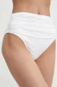 MICHAEL Michael Kors slip da bikini HIGH WAIST BOTTOM bianco