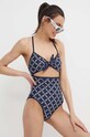 Jednodílné plavky MICHAEL Michael Kors CUT OUT ONE PIECE jemně vyztužené námořnická modř MM7N072