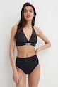 Bikini top MICHAEL Michael Kors HALTER BIKINI TOP MM7M161 μαύρο SS25