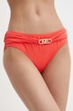 MICHAEL Michael Kors chiloti de baie BELTED BIKINI BOTTOM fund rosu MM7M163