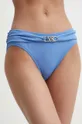 kék MICHAEL Michael Kors bikini alsó BELTED BIKINI BOTTOM Női