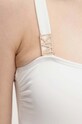 Ολόσωμο μαγιό MICHAEL Michael Kors SQUARE NECK ONE PIECE λευκό MM7M528