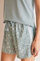 Odzież women'secret piżama bawełniana DAILY AQUAMARINE 3597378 niebieski