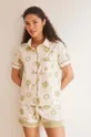 többszínű women'secret pamut pizsama WEEKLY SUNSHINE Női