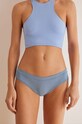 women'secret figi SECOND ROUND bawełna niebieski 877608