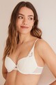 women'secret biustonosz SOFT FEMININE tkanina biały 4027767