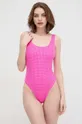 roza Jednodijelni kupaći kostim Guess Ženski