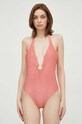Guess costum de baie dintr-o bucată E4GJ19.KC632 roz SS25
