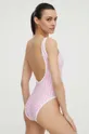 roza Jednodijelni kupaći kostim Guess Ženski